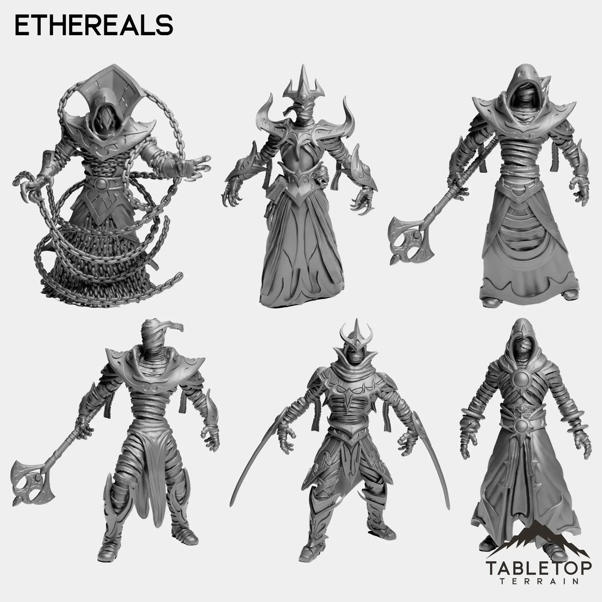 Tabletop Terrain Miniature Full Set Ethereals Bundle