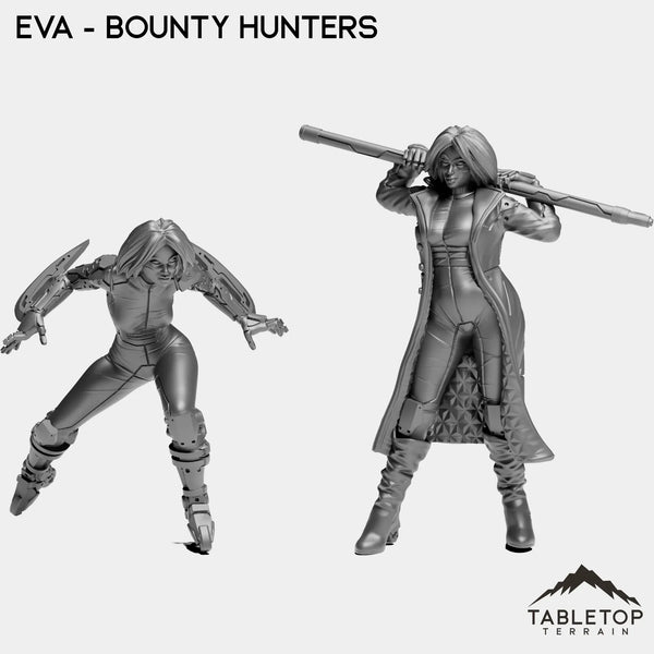 Tabletop Terrain Miniature Full Set EVA - Bounty Hunters