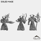 Tabletop Terrain Miniature Full Set Exiled Mage