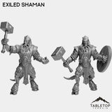 Tabletop Terrain Miniature Full Set Exiled Shaman