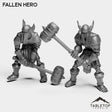 Tabletop Terrain Miniature Full Set Fallen Hero
