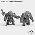 Tabletop Terrain Miniature Full Set Furbolg Shaman Leader