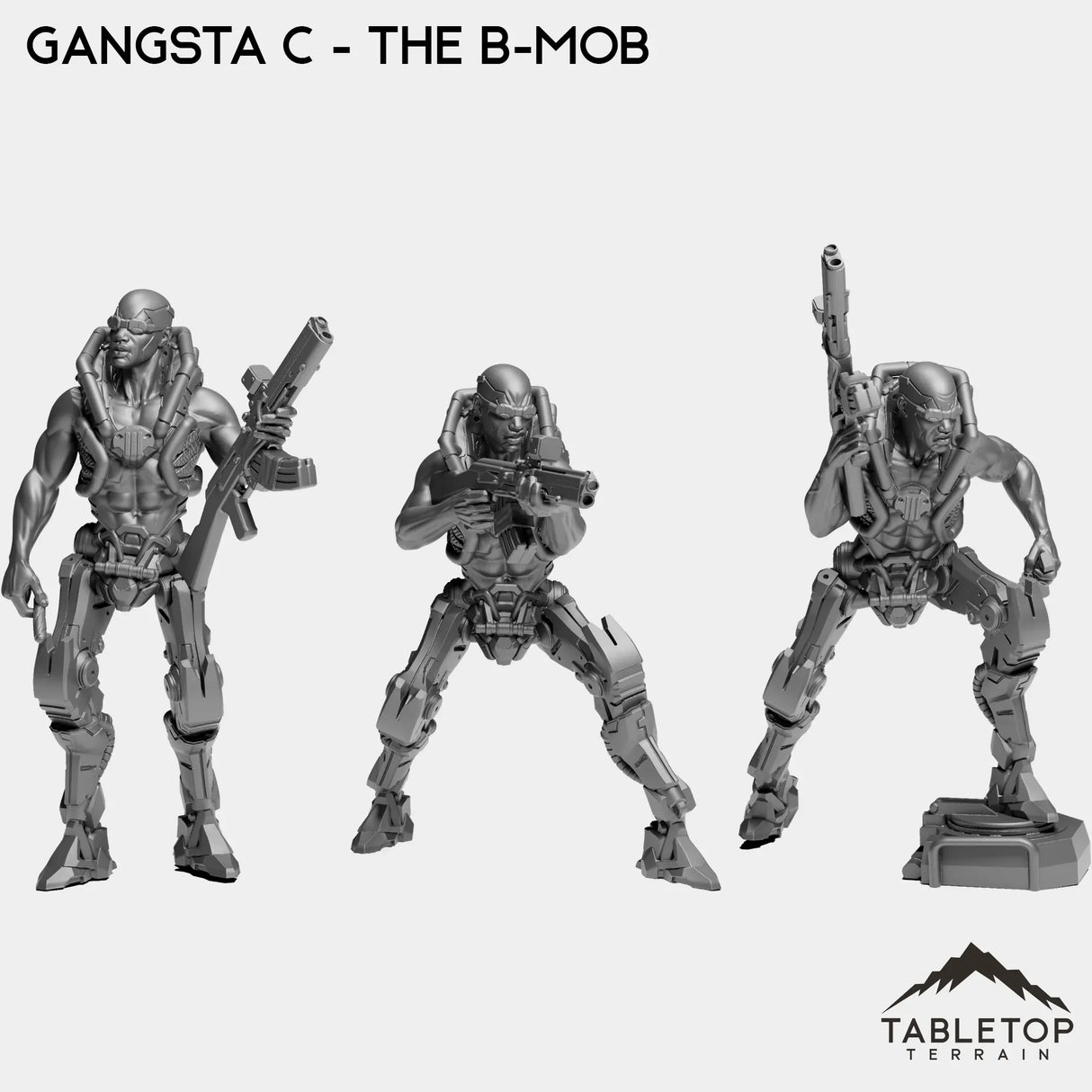 Tabletop Terrain Miniature Full Set Gangsta C - The B-Mob