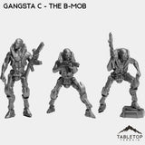 Tabletop Terrain Miniature Full Set Gangsta C - The B-Mob