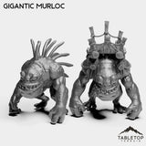 Tabletop Terrain Miniature Full Set Gigantic Murloc