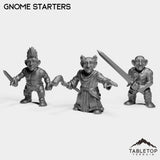 Tabletop Terrain Miniature Full Set Gnome Starters