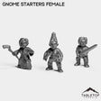 Tabletop Terrain Miniature Full Set Gnome Starters Female