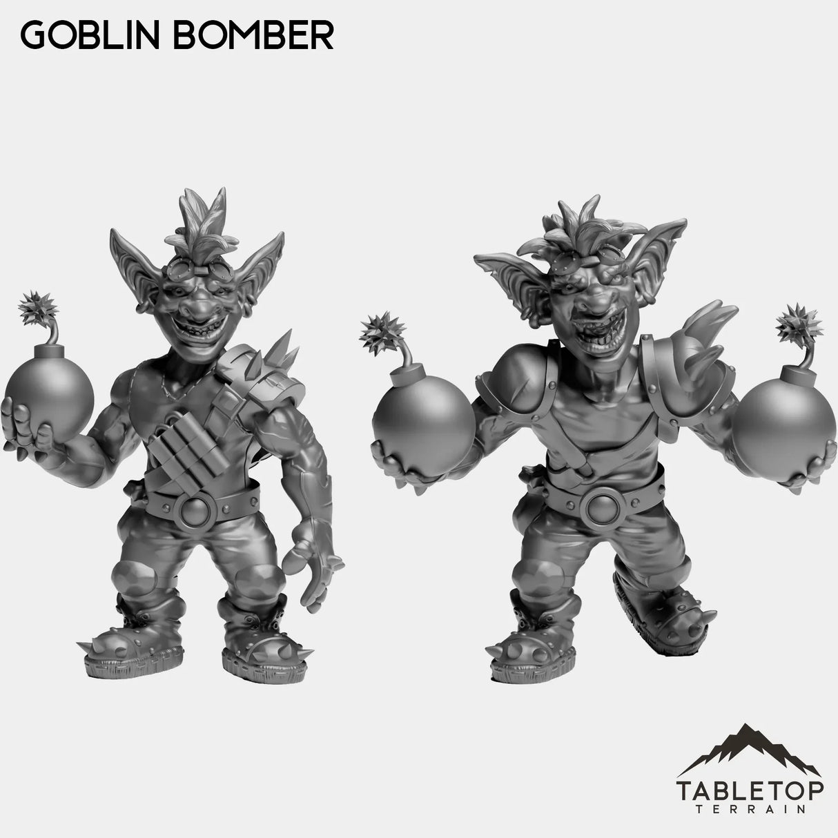 Tabletop Terrain Miniature Full Set Goblin Bomber