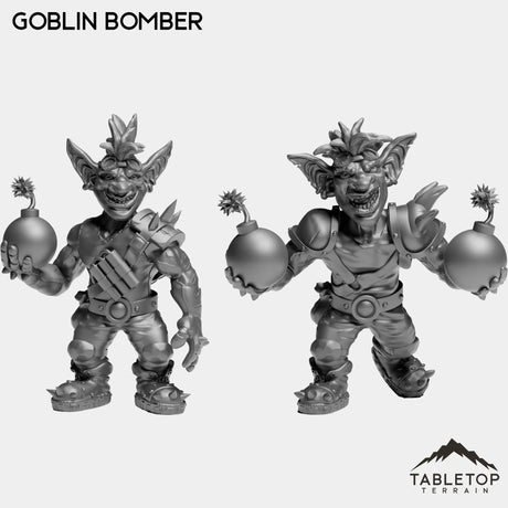 Tabletop Terrain Miniature Full Set Goblin Bomber