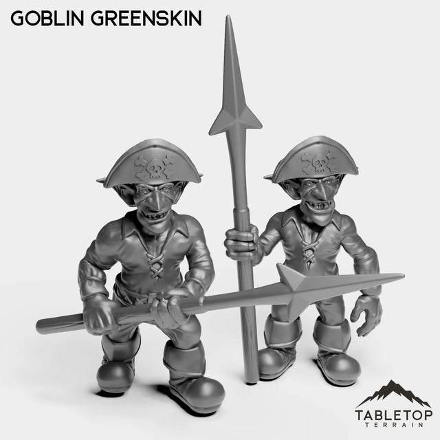 Tabletop Terrain Miniature Full Set Goblin Greenskin