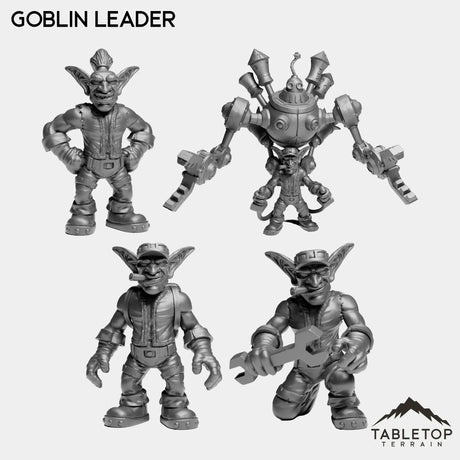 Tabletop Terrain Miniature Full Set Goblin Leader