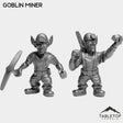 Tabletop Terrain Miniature Full Set Goblin Miner