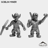 Tabletop Terrain Miniature Full Set Goblin Miner
