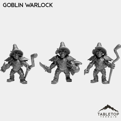 Tabletop Terrain Miniature Full Set Goblin Warlock