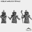 Tabletop Terrain Miniature Full Set Goblin Warlock Female