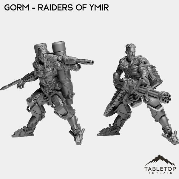 Tabletop Terrain Miniature Full Set Gorm - Raiders of Ymir