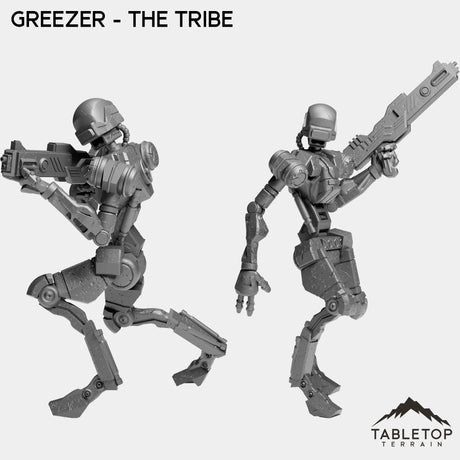 Tabletop Terrain Miniature Full Set Greezer - The Tribe