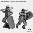 Tabletop Terrain Miniature Full Set Greg ''Smasher'' Chomsky - Hashtag Rioters