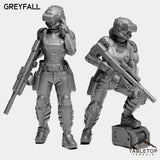 Tabletop Terrain Miniature Full Set Greyfall