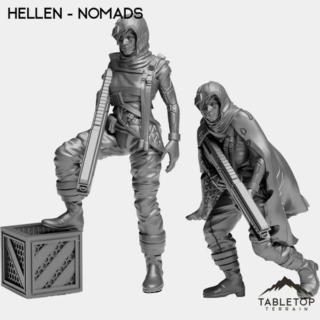 Tabletop Terrain Miniature Full Set Hellen - Nomads