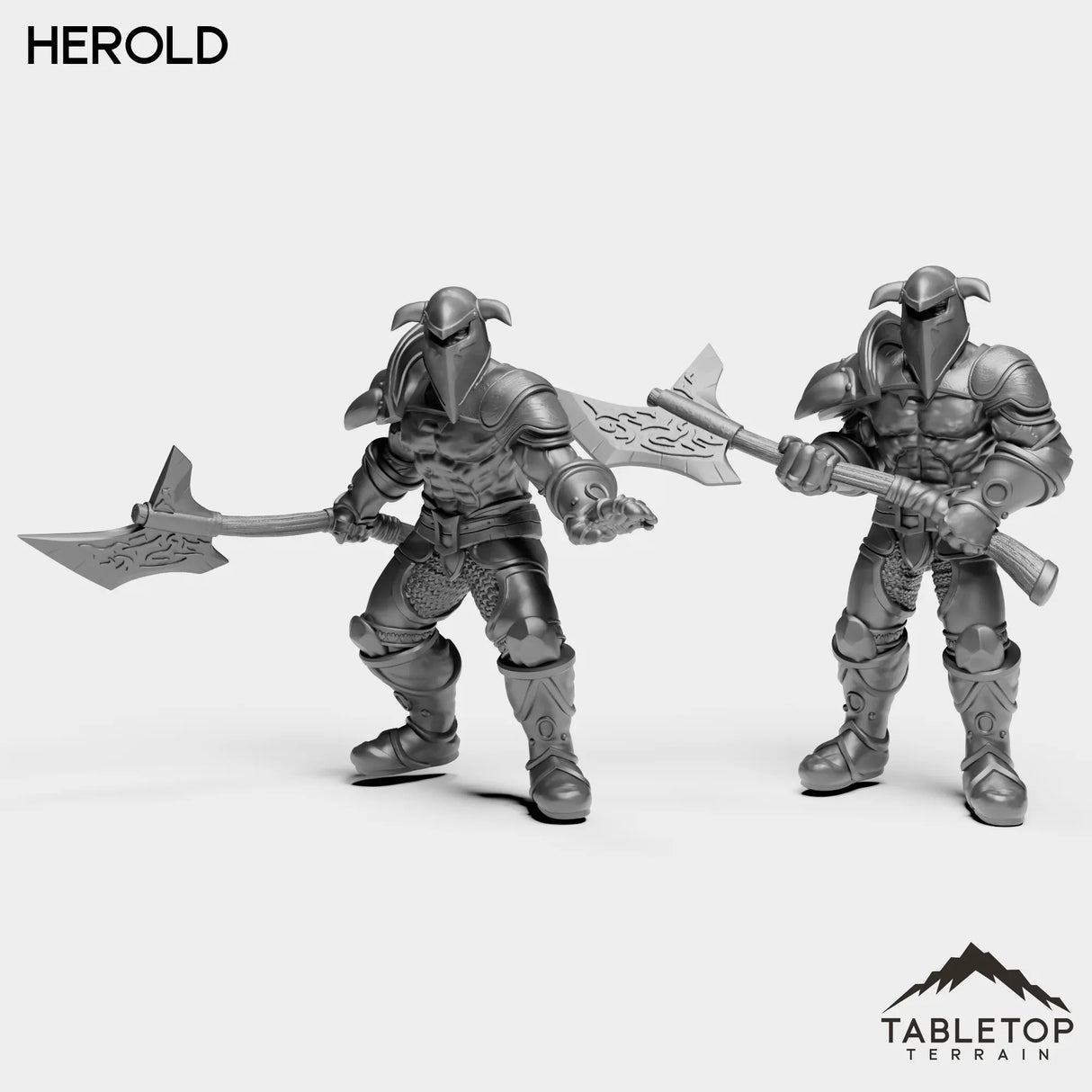 Tabletop Terrain Miniature Full Set Herold