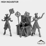 Tabletop Terrain Miniature Full Set High Inquisitor