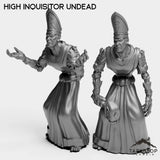 Tabletop Terrain Miniature Full Set High Inquisitor Undead