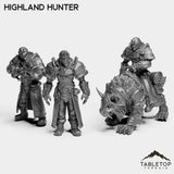 Tabletop Terrain Miniature Full Set Highland Hunter
