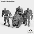 Tabletop Terrain Miniature Full Set Highland Rogue