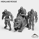Tabletop Terrain Miniature Full Set Highland Rogue
