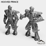 Tabletop Terrain Miniature Full Set Hooved Prince