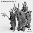 Tabletop Terrain Miniature Full Set Horseman Boss 2
