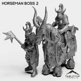 Tabletop Terrain Miniature Full Set Horseman Boss 2