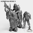Tabletop Terrain Miniature Full Set Horseman Boss 5