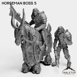 Tabletop Terrain Miniature Full Set Horseman Boss 5
