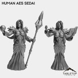 Tabletop Terrain Miniature Full Set Human Aes Sedai