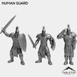 Tabletop Terrain Miniature Full Set Human Guard