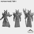 Tabletop Terrain Miniature Full Set Human Mage Tier 1