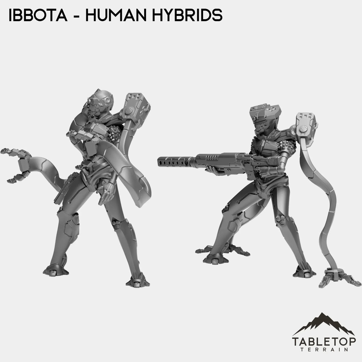 Tabletop Terrain Miniature Full Set Ibbota - Human Hybrids