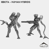 Tabletop Terrain Miniature Full Set Ibbota - Human Hybrids