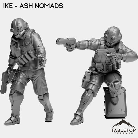 Tabletop Terrain Miniature Full Set Ike - Ash Nomads