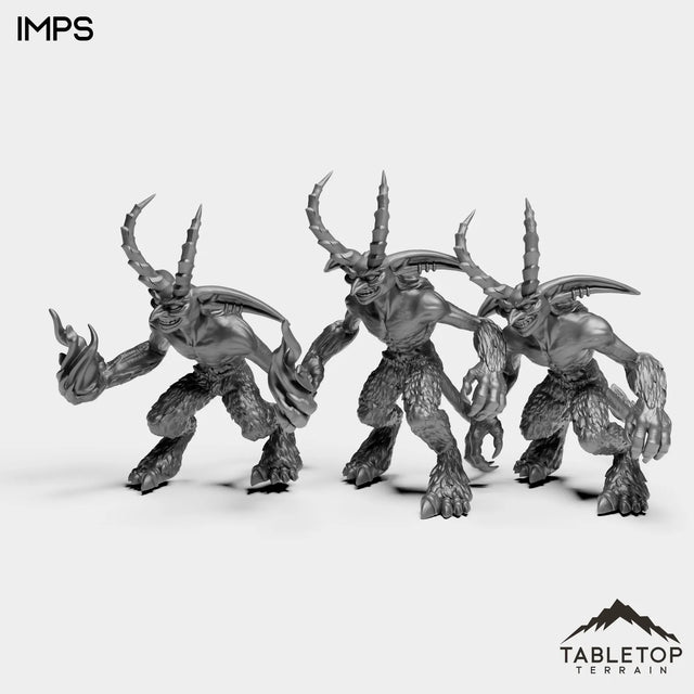 Tabletop Terrain Miniature Full Set Imps