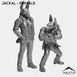 Tabletop Terrain Miniature Full Set Jackal - Primals
