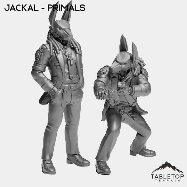 Tabletop Terrain Miniature Full Set Jackal - Primals