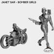 Tabletop Terrain Miniature Full Set Janet Sar - Bomber Girls