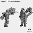 Tabletop Terrain Miniature Full Set Jarvis - Human Hybrids