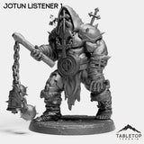 Tabletop Terrain Miniature Full Set Jotun Listeners - The Norse Procession