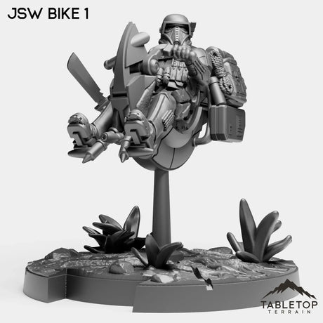 Tabletop Terrain Miniature Full Set JSW Bikers