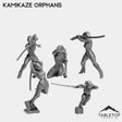 Tabletop Terrain Miniature Full Set Kamikaze Orphans
