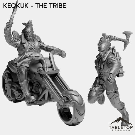 Tabletop Terrain Miniature Full Set Keokuk - The Tribe
